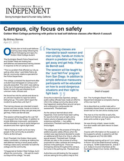 Campus, city focus on safety