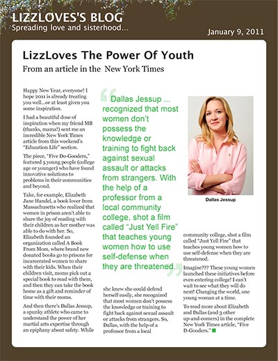 LizzLoves The Power of Youth