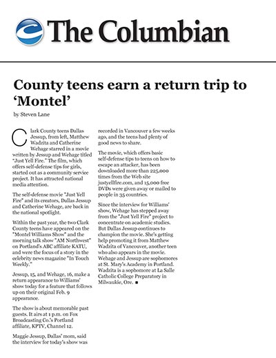 County teens earn a return trip to 'Montel'