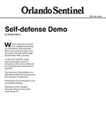 Self-defense Demo