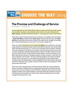 The Promise and Challenge of Service